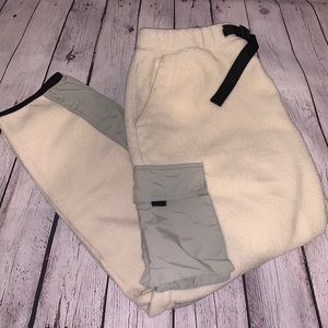 Urban Outfitters Utopia Cargo Trail Sherpa Joggers
